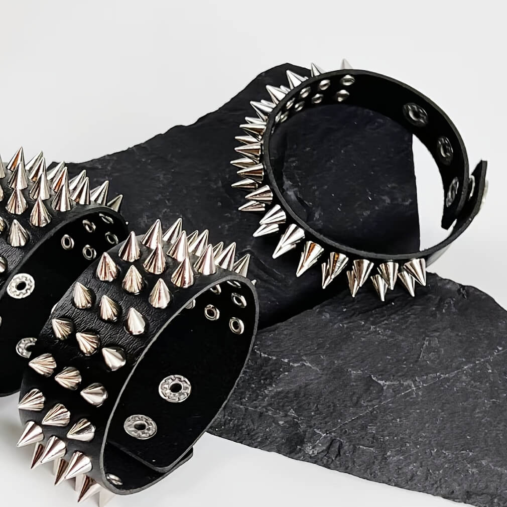 Punk Metal Spiked Bracelet - Punk Lovers