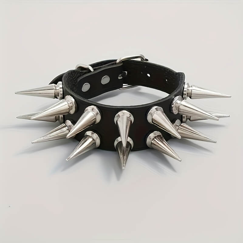 Punk Studded Spike Bracelet
