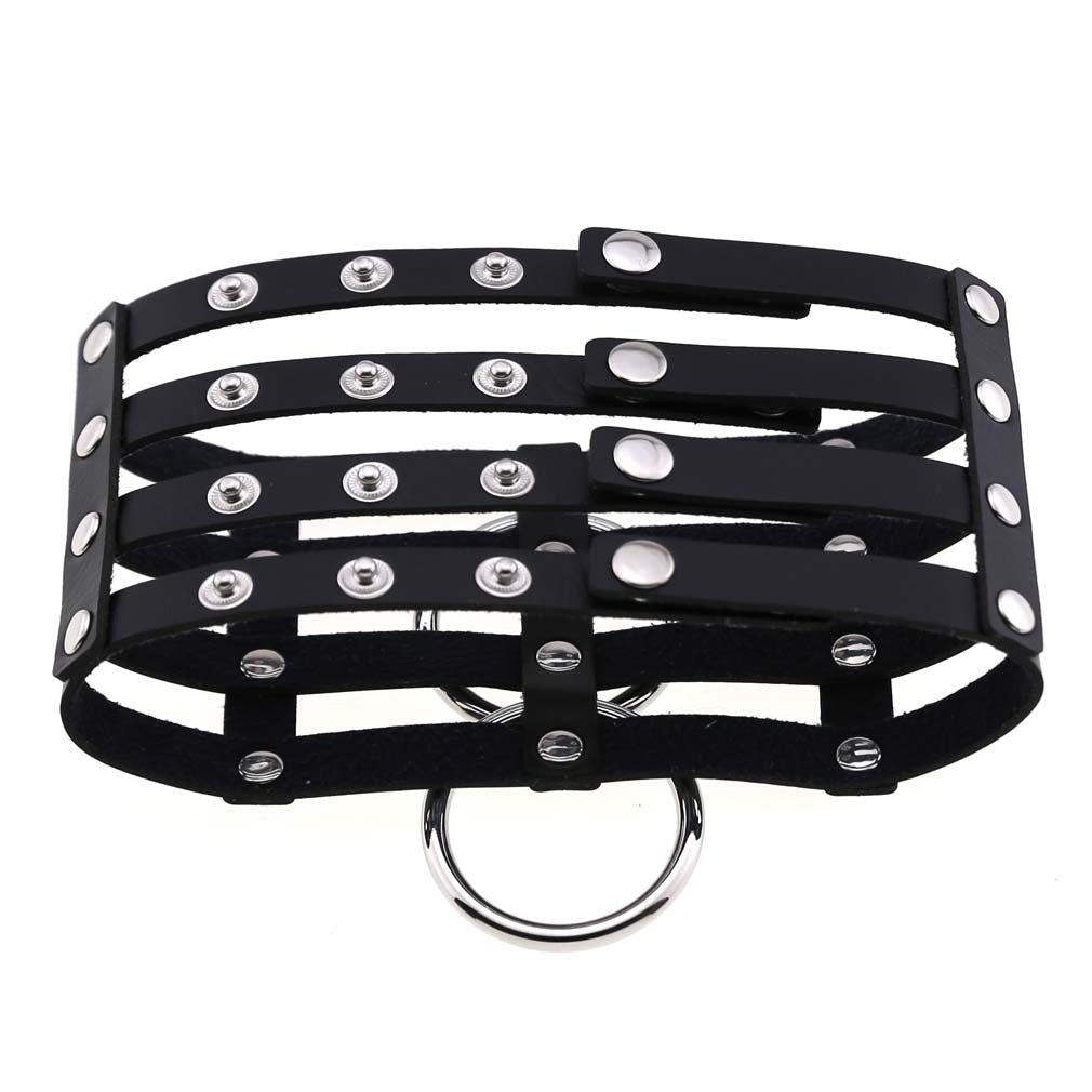 Punk Body Chain Harness Necklace - Purple | Punk Lovers