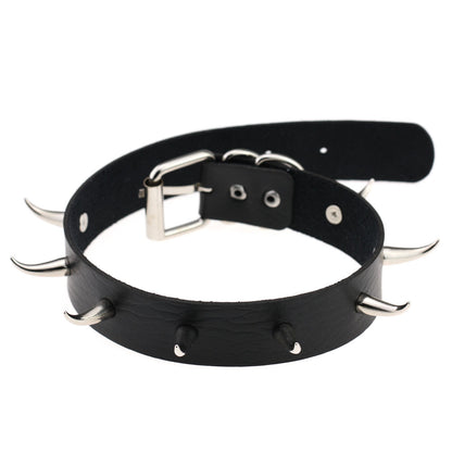 Alternative Bow Lace Up Choker - Purple | Punk Lovers