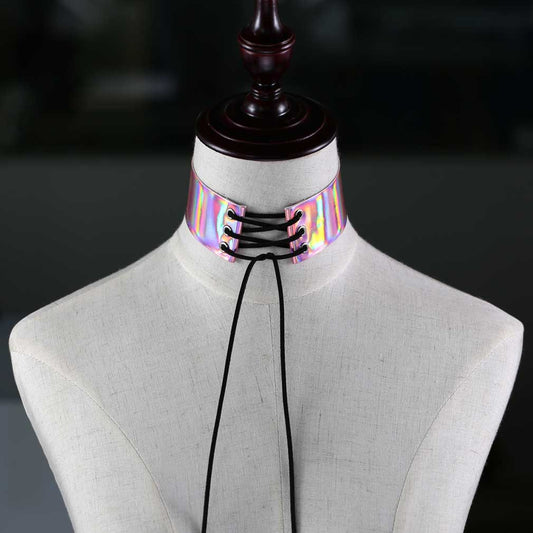Gothic Bondage Cage Collar Necklace - 粉彩 | Punk Lovers