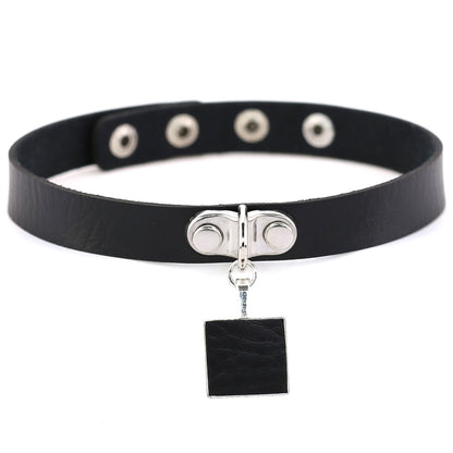 Gothic Metal Chain Choker Necklace - Black | Punk Lovers