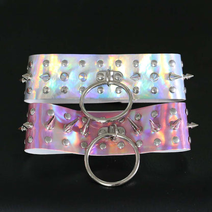 Punk Vintage Velvet Choker - 蓝彩 | Punk Lovers