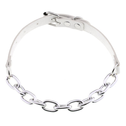 Gothic Metal Chain Choker Necklace - Black | Punk Lovers