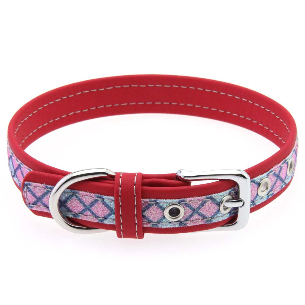 Punk Lovers Double Layer Choker Necklace in Red