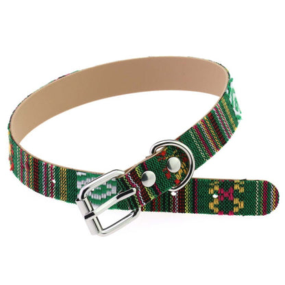 Punk Lovers Punk Vintage PU Necklace in Green