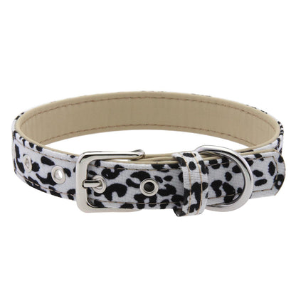 Punk Rivet Leather Choker - 白色