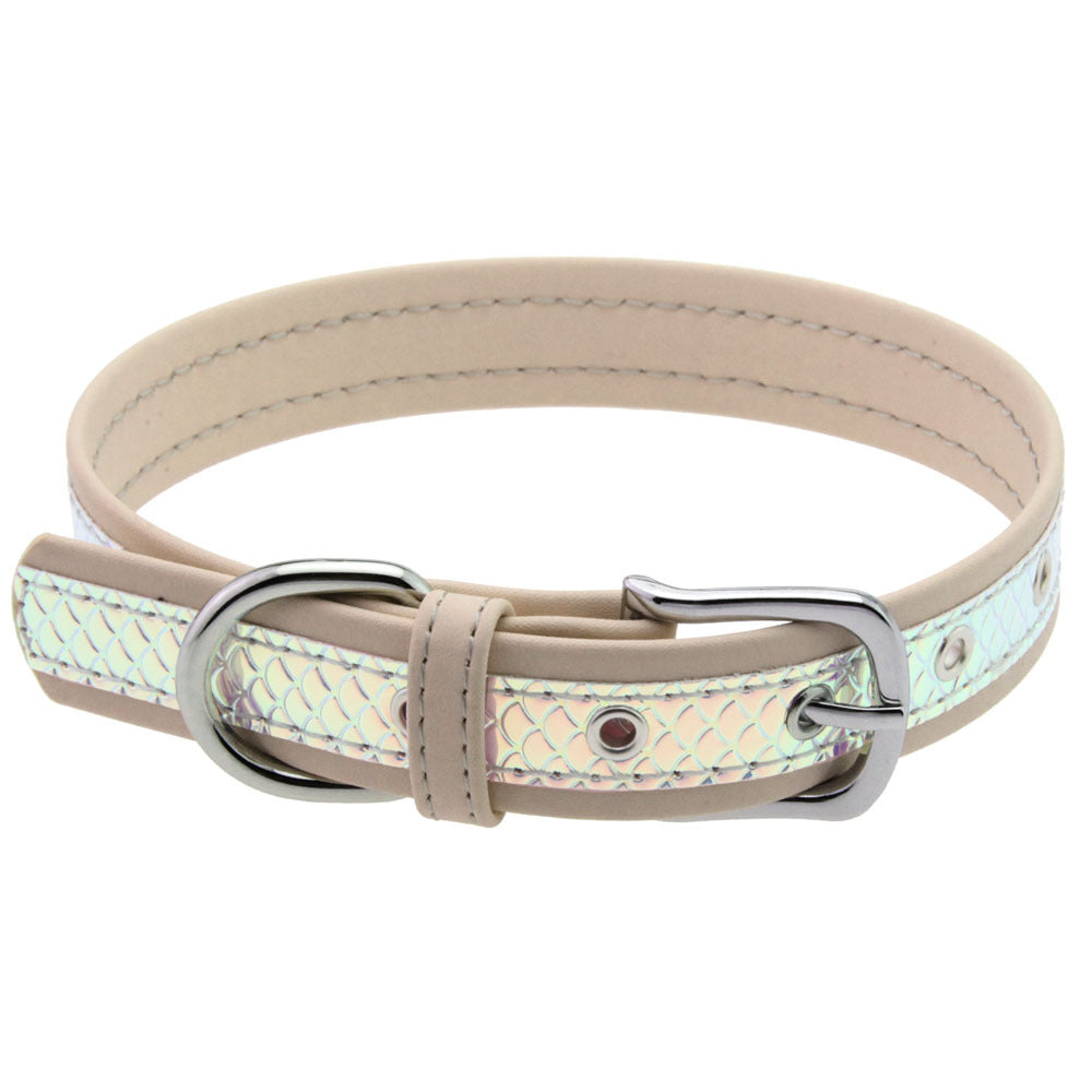Punk Lovers Double Layer Choker Necklace in White