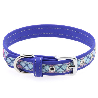 Punk Lovers Double Layer Choker Necklace in Blue