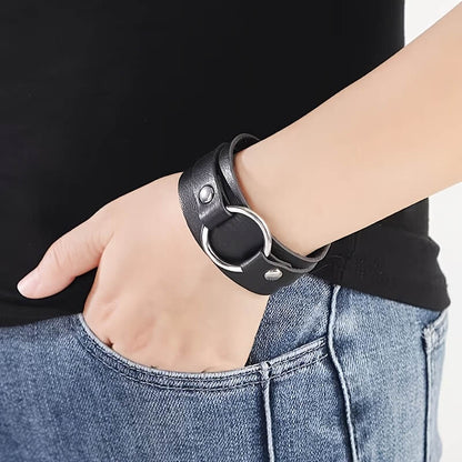 PU Leather with Beaded Bracelet