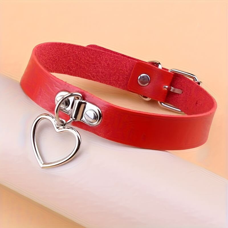 Punk Heart Choker