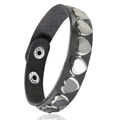 Punk Heart & Spike Bracelet