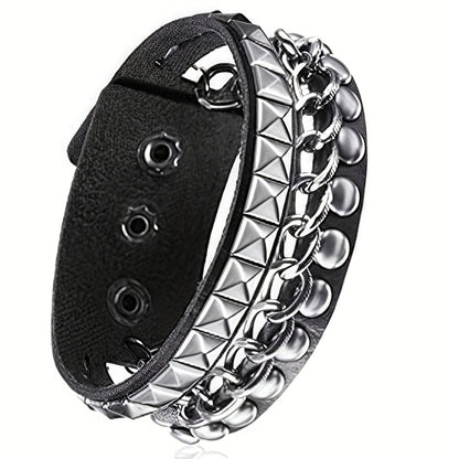 Punk Heart & Spike Bracelet