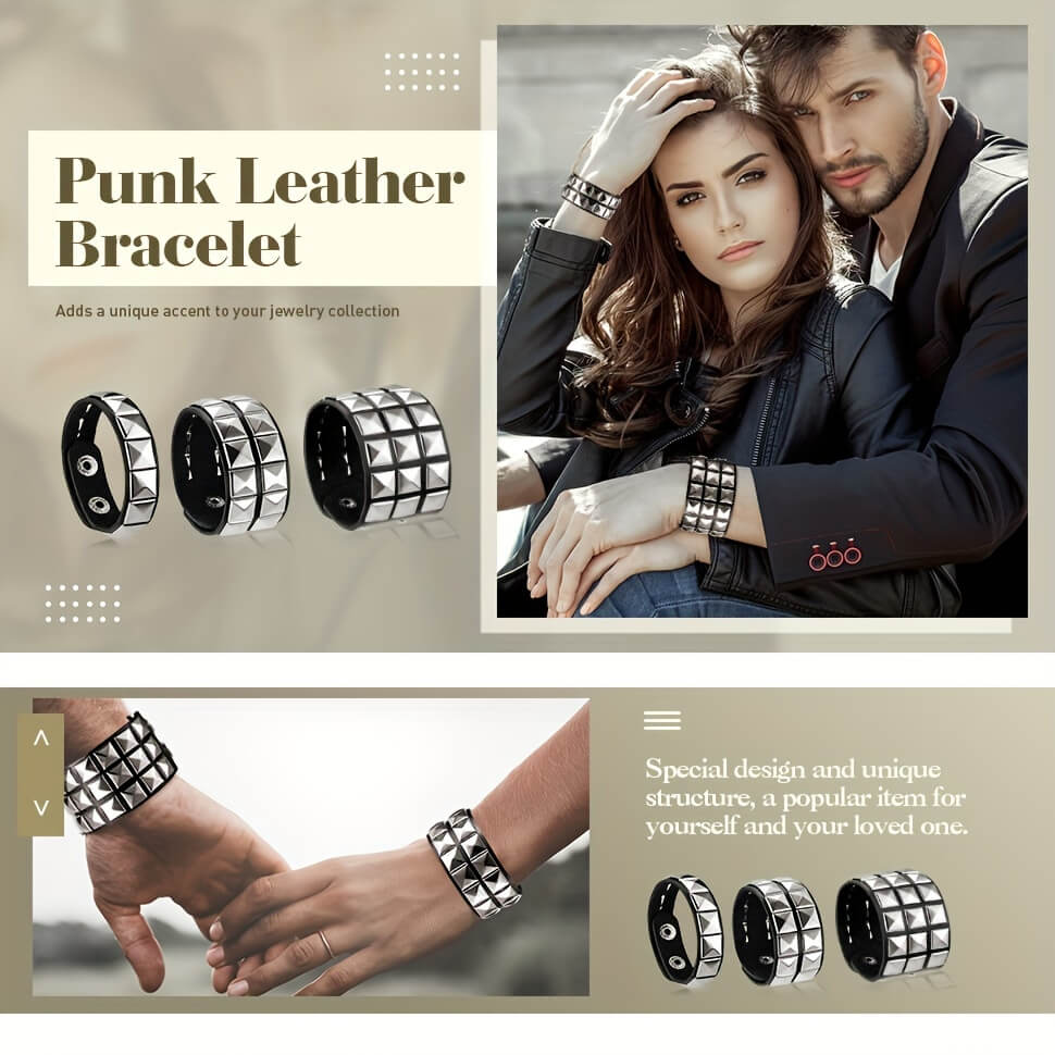 Punk Multi-Cube Style Bracelet - Punk Lovers