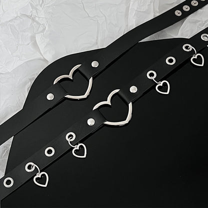 Punk Multiple Heart Collars - Punk Lovers