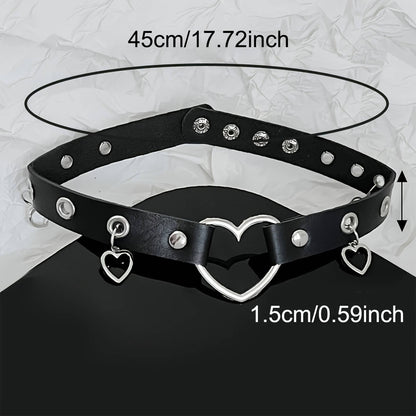 Punk Multiple Heart Collars - Punk Lovers