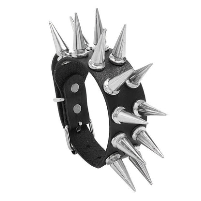 Punk Spiked Rivet Bracelet