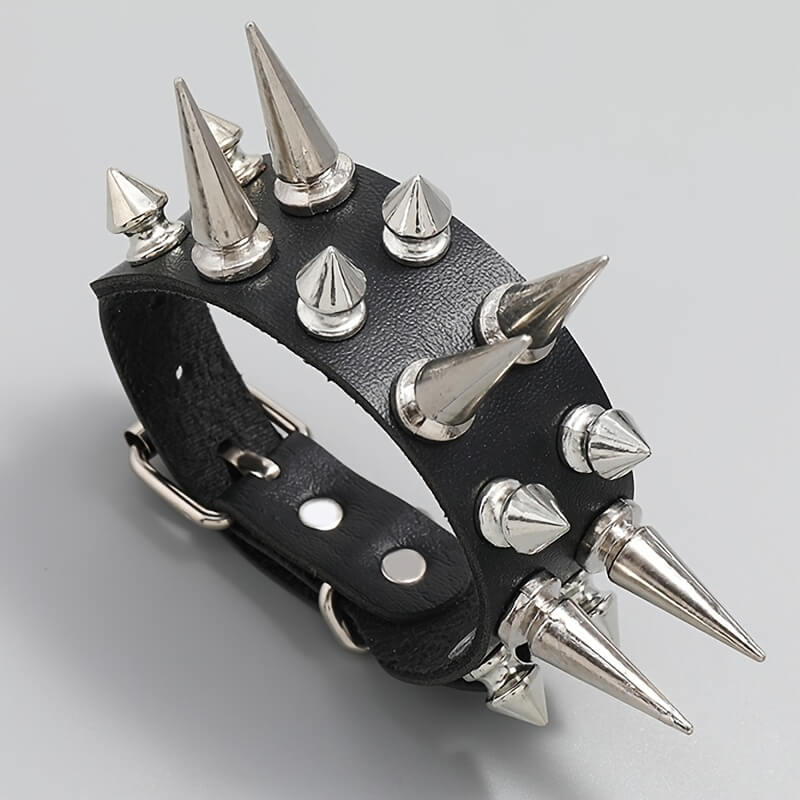Punk Spiked Rivet Bracelet