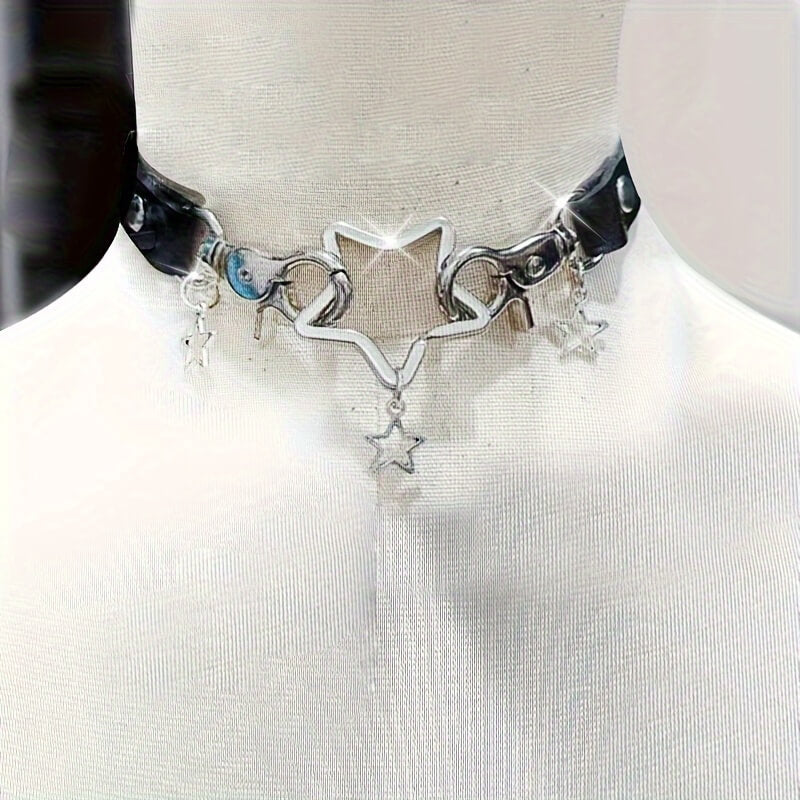 Punk Star with Chain Choker