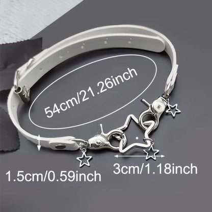 Punk Star with Chain Choker