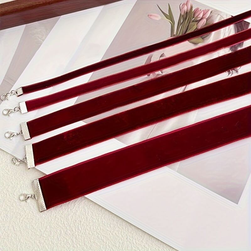 Velvet Choker Necklace - Punk Lovers