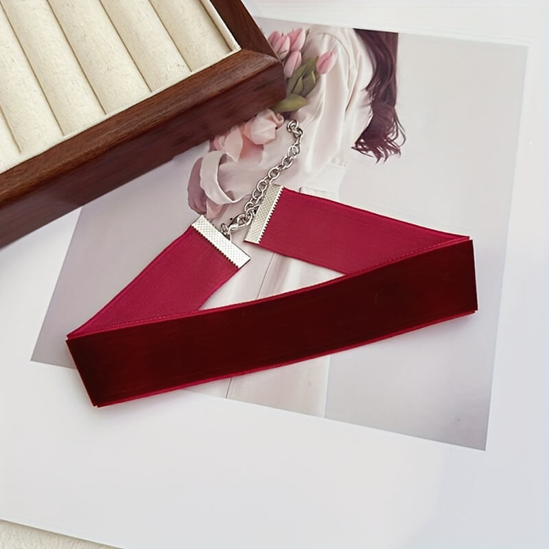 Velvet Choker Necklace - Punk Lovers