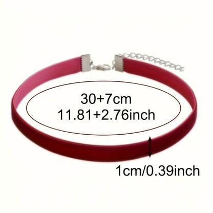 Velvet Choker Necklace - Punk Lovers