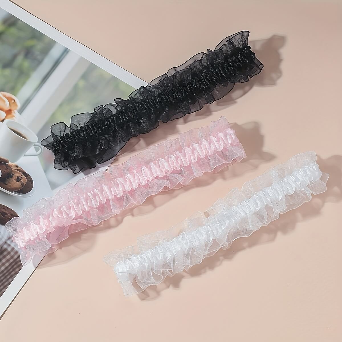 Vintage Elegant Lace Garter Stretchy Thigh Band