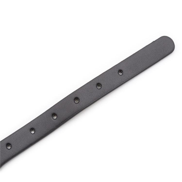 Women's Punk O-ring Black Choker With Little Bell - Punk Lovers