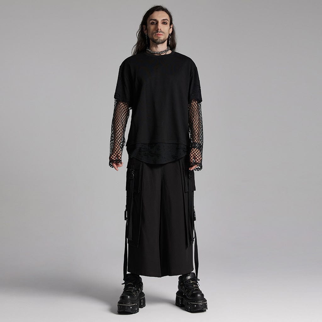 Men's Punk Spine Magnetic Buckle Choker - Punk Lovers