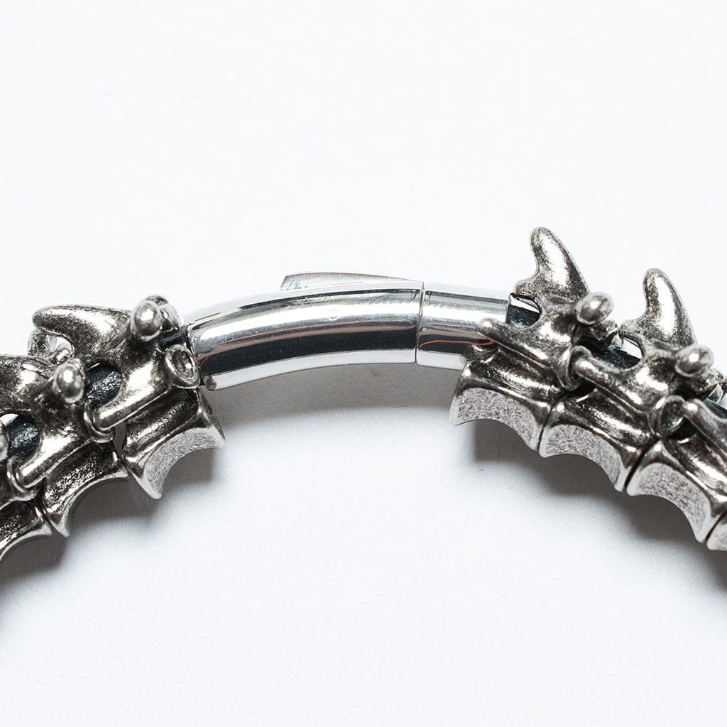 Men's Punk Spine Magnetic Buckle Choker - Punk Lovers