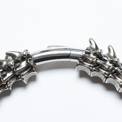 Men's Punk Spine Magnetic Buckle Choker - Punk Lovers